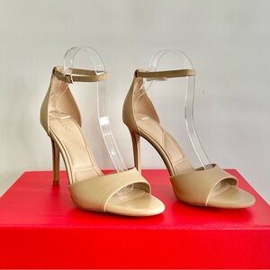 Aldo - Creride Beige Ankle Strap Heels